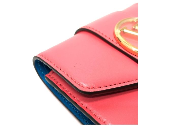 Louis Vuitton M69177 LV Circle Cartera Pont Neuf Compacta Rosa Azul - vista 7