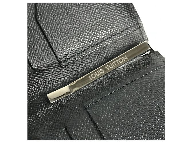 Louis Vuitton Monogram Eclipse Money Clip Wallet Black - view 14
