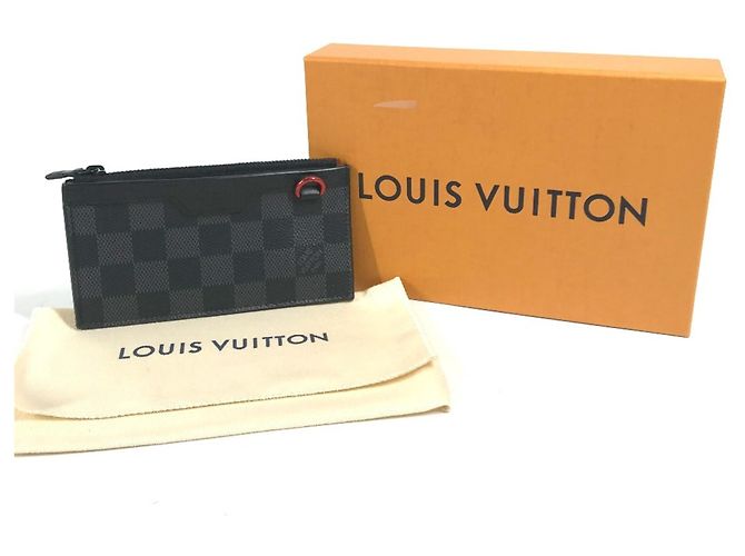 Portafoglio Damier Graphite Louis Vuitton Nero - vista 13
