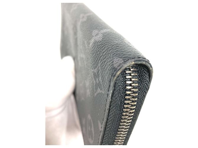 Louis Vuitton Monogram Eclipse Long Wallet Black - view 10