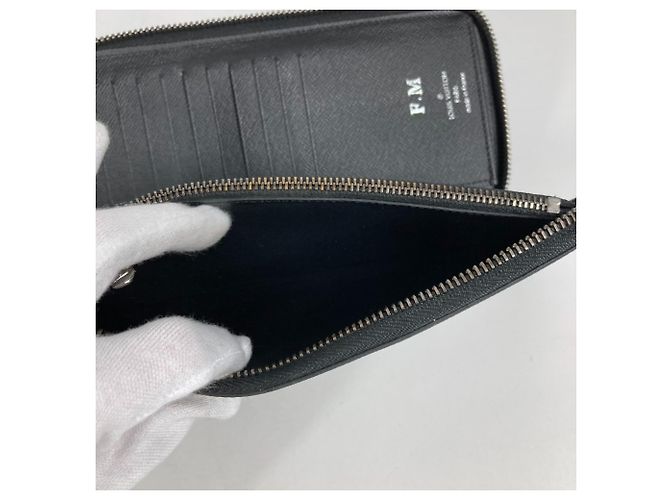 Louis Vuitton Monogram Eclipse Long Wallet Black - view 14