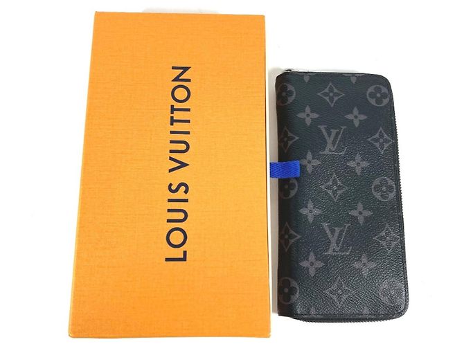 Louis Vuitton Monogram Eclipse Long Wallet Black - view 2