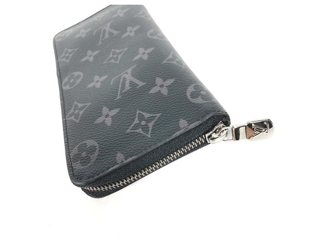 Louis Vuitton Monogram Eclipse Long Wallet Black - view 3
