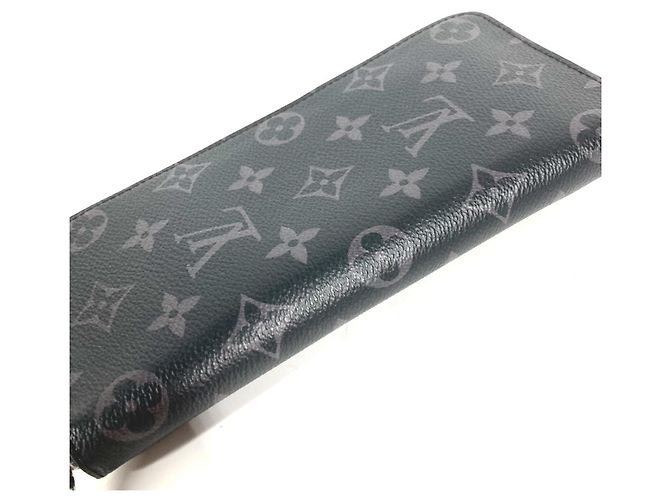 Louis Vuitton Monogram Eclipse Long Wallet Black - view 4