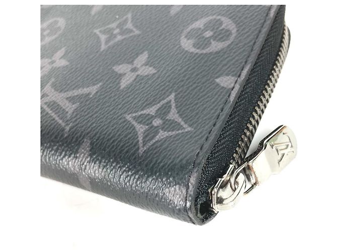 Louis Vuitton Monogram Eclipse Long Wallet Black - view 6