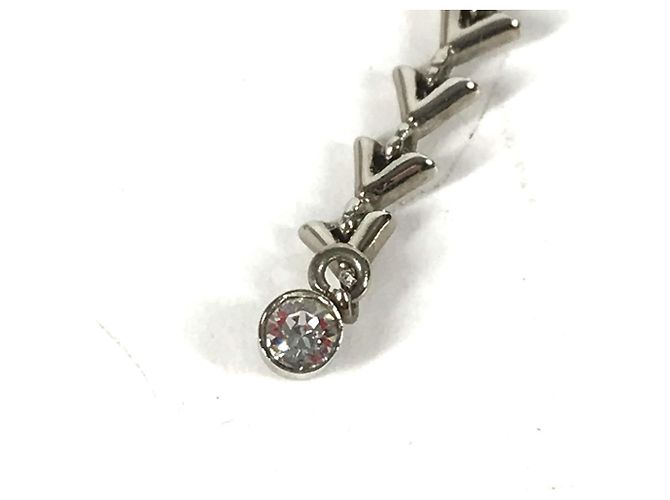 Pendientes Petit Essentiel V de Louis Vuitton Plata - vista 3