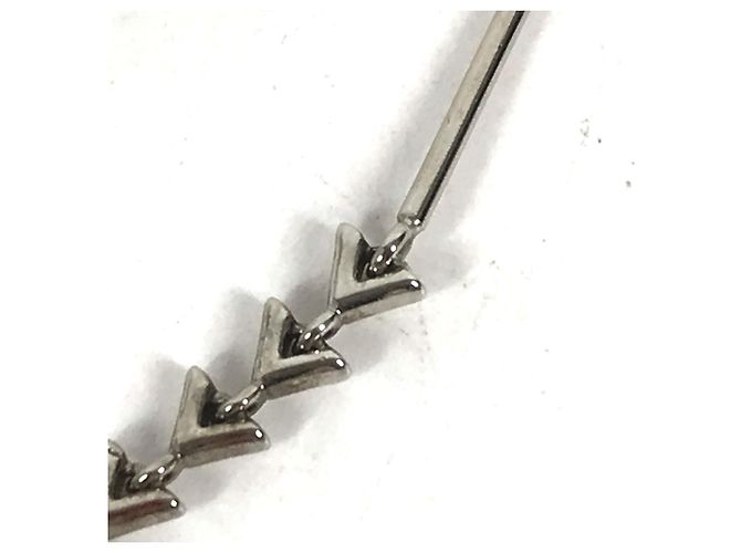 Pendientes Petit Essentiel V de Louis Vuitton Plata - vista 7