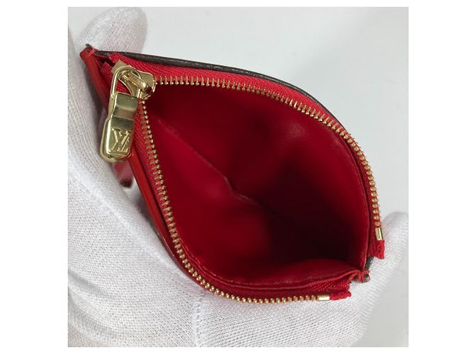Cartera Compacta Victorine en Monogram Vernis Louis Vuitton Roja - vista 10