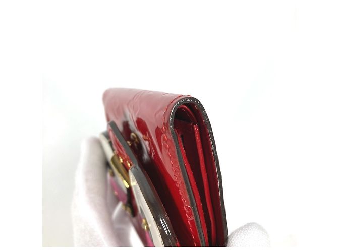 Cartera Compacta Victorine en Monogram Vernis Louis Vuitton Roja - vista 11