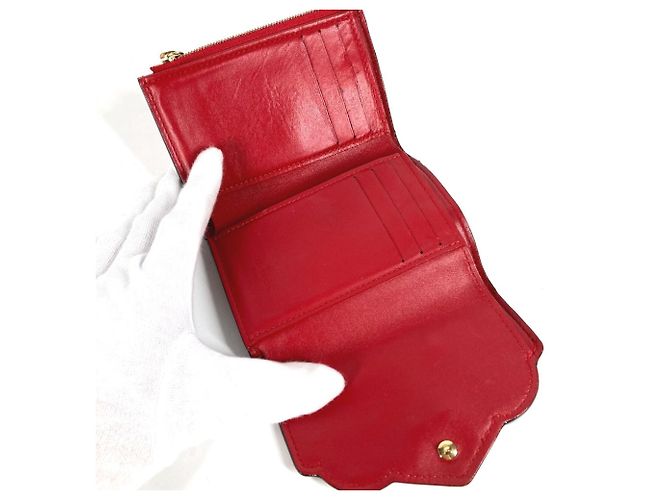 Cartera Compacta Victorine en Monogram Vernis Louis Vuitton Roja - vista 6