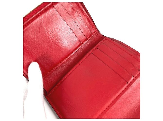 Cartera Compacta Victorine en Monogram Vernis Louis Vuitton Roja - vista 7