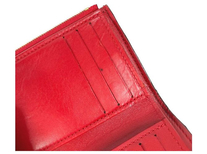 Cartera Compacta Victorine en Monogram Vernis Louis Vuitton Roja - vista 8