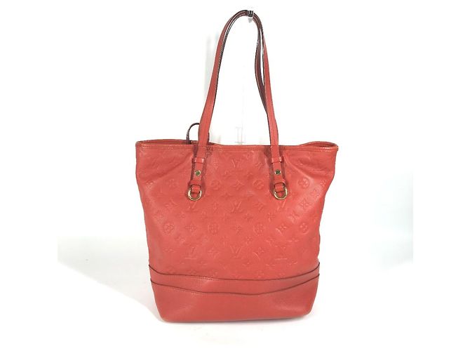 Borsa a Spalla Bucket Citadines PM in Monogramma Empreinte Louis Vuitton Rosso - vista 2
