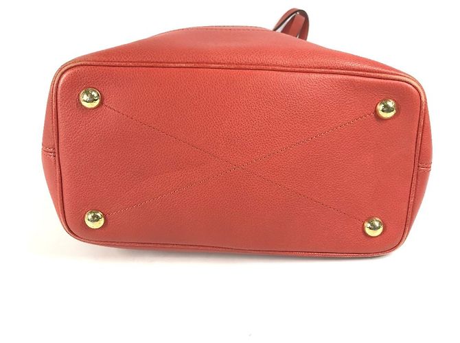 Borsa a Spalla Bucket Citadines PM in Monogramma Empreinte Louis Vuitton Rosso - vista 4