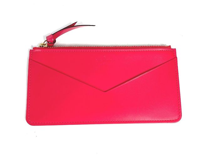 Monedero de Vernis Monogram Louis Vuitton Rosa - vista 3