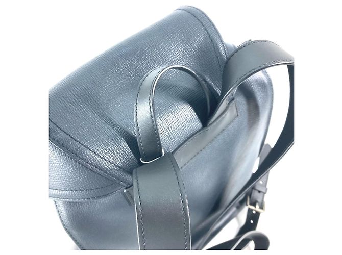 Sac à dos Utah Canyon M54960 de Louis Vuitton Noir Bleu Marine - vue 10