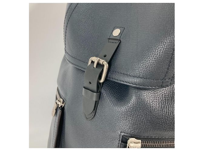 Sac à dos Utah Canyon M54960 de Louis Vuitton Noir Bleu Marine - vue 6