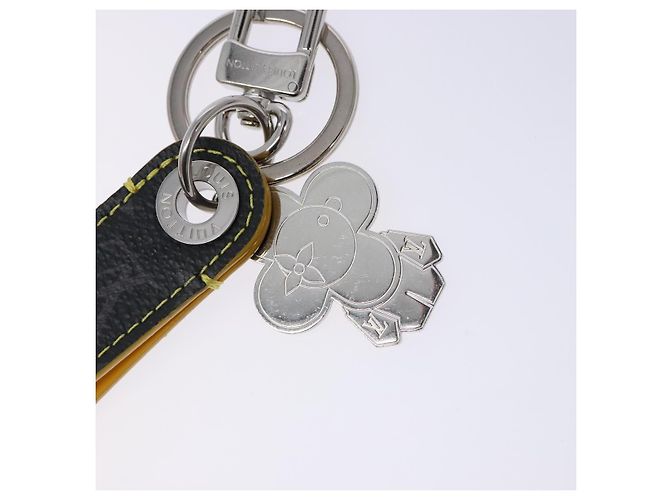 LOUIS VUITTON Monogramm Eclipse Drache Vivienne Schlüsselanhänger MO1469 Auth 129758 Gelb - Ansicht 7