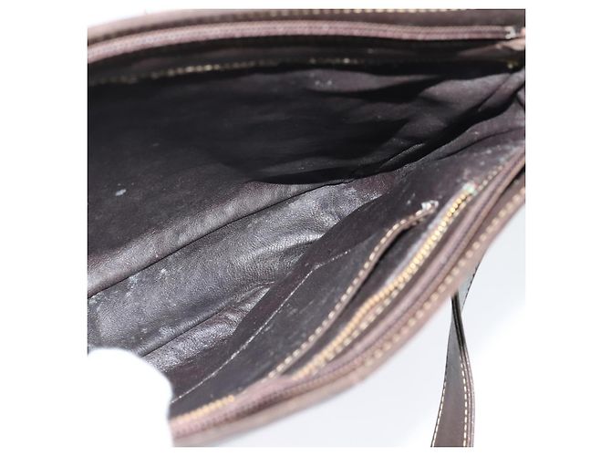 Céline Borsa a Spalla Celine C Sulky in Tela Beige Oro Auth 136204 D'oro - vista 17