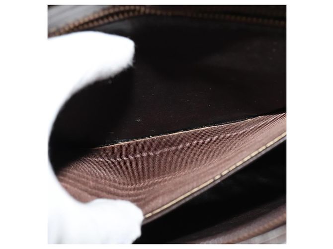 Céline Borsa a Spalla Celine C Sulky in Tela Beige Oro Auth 136204 D'oro - vista 19