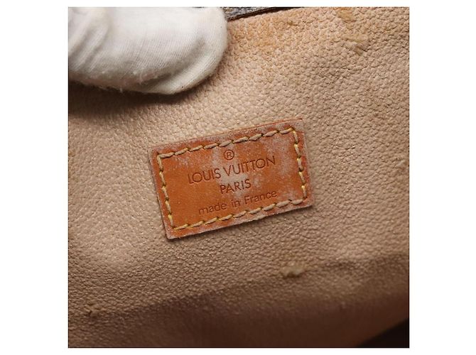 LOUIS VUITTON Borsa Sac Plat Monogram M51140 LV Auth BA4418 Monogramma - vista 10
