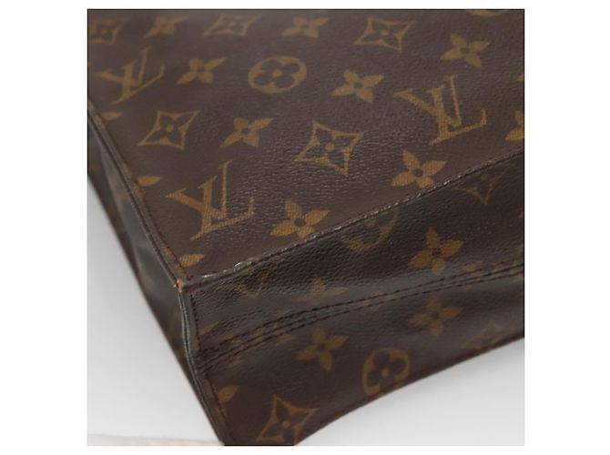 LOUIS VUITTON Borsa Sac Plat Monogram M51140 LV Auth BA4418 Monogramma - vista 16