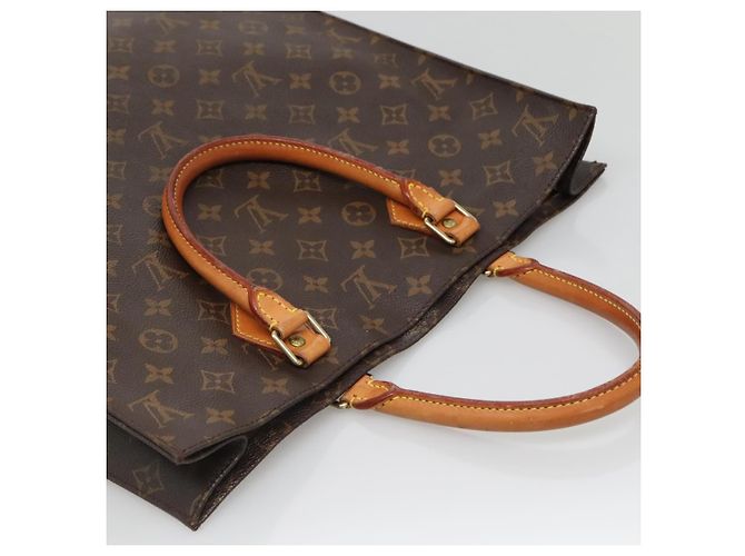 LOUIS VUITTON Borsa Sac Plat Monogram M51140 LV Auth BA4418 Monogramma - vista 6