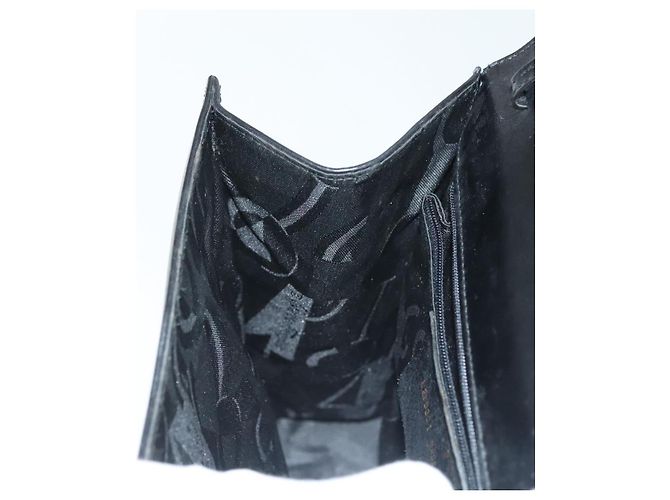 Borsa a mano Vala in pelle nera e oro Salvatore Ferragamo Auth BA4594 Nero D'oro - vista 19