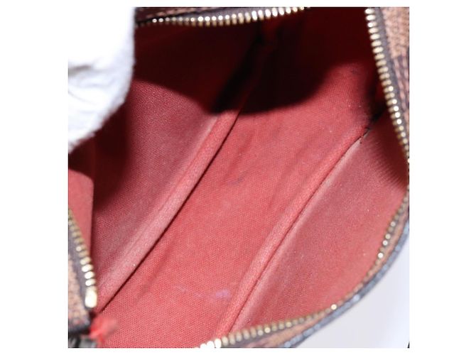 LOUIS VUITTON Pochette per il Trucco Damier Ebene N51982 LV Auth 136871 - vista 11