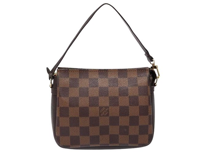 LOUIS VUITTON Pochette per il Trucco Damier Ebene N51982 LV Auth 136871 - vista 13