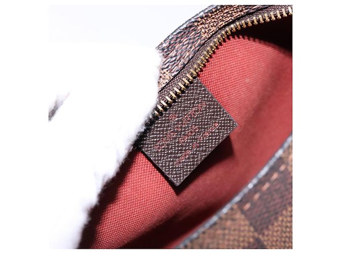 LOUIS VUITTON Pochette per il Trucco Damier Ebene N51982 LV Auth 136871 - vista 17