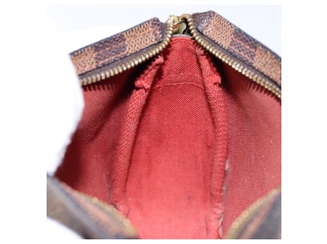 LOUIS VUITTON Pochette per il Trucco Damier Ebene N51982 LV Auth 136871 - vista 18