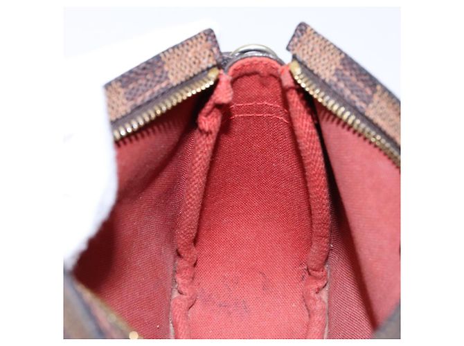 LOUIS VUITTON Pochette per il Trucco Damier Ebene N51982 LV Auth 136871 - vista 19