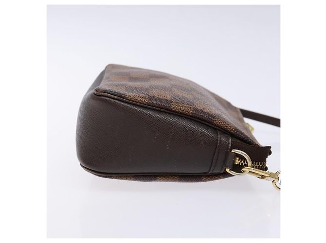 LOUIS VUITTON Pochette per il Trucco Damier Ebene N51982 LV Auth 136871 - vista 3