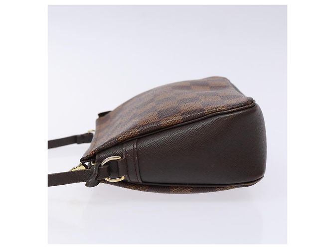 LOUIS VUITTON Pochette per il Trucco Damier Ebene N51982 LV Auth 136871 - vista 4