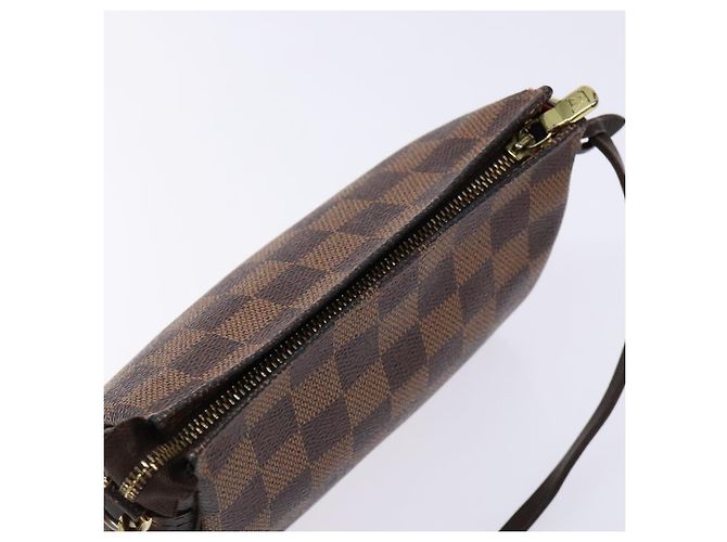 LOUIS VUITTON Pochette per il Trucco Damier Ebene N51982 LV Auth 136871 - vista 6