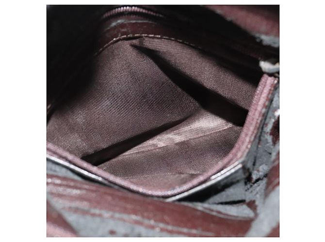 Borsa a Spalla in Pelle Marrone Gucci Argento Autentica sw1226 - vista 11