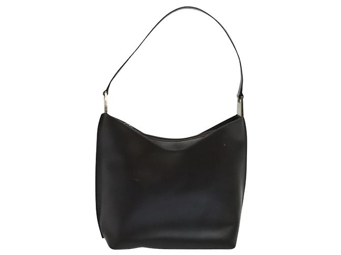 Borsa a Spalla in Pelle Marrone Gucci Argento Autentica sw1226 - vista 13