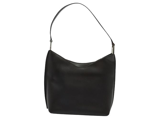 Borsa a Spalla in Pelle Marrone Gucci Argento Autentica sw1226 - vista 2