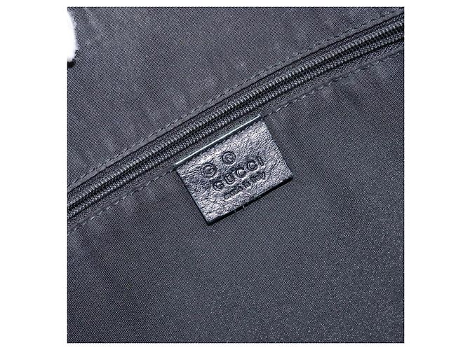 Borsa a Spalla GG Canvas Gucci Nera Argento 272380 Auth sw1237 Nero - vista 19