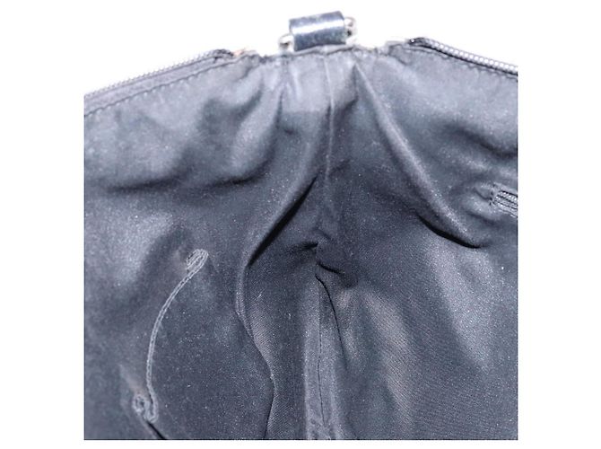 Borsa a Spalla GG Canvas Gucci Nera Argento 272380 Auth sw1237 Nero - vista 21