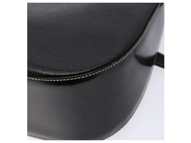 Autre Marque Borsa a Spalla Burberrys in Pelle Nera e Oro Auth BA4394 Nero D'oro - vista 15