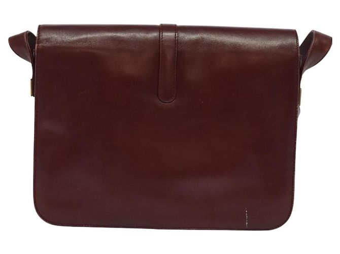 Givenchy Borsa a Spalla in Pelle Bordeaux Auth bs28548 Bordò - vista 2