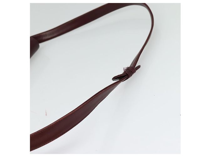 Givenchy Borsa a Spalla in Pelle Bordeaux Auth bs28548 Bordò - vista 7