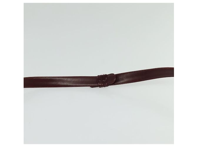 Givenchy Borsa a Spalla in Pelle Bordeaux Auth bs28548 Bordò - vista 8