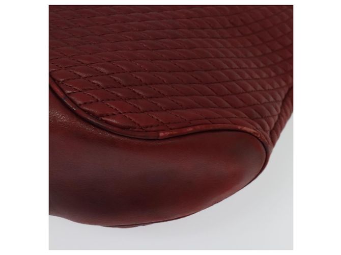 BALLY Borsa a Spalla in Pelle Rossa Dorata Auth 129654 Rosso D'oro - vista 16