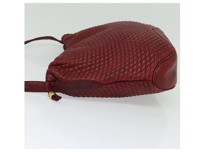 BALLY Borsa a Spalla in Pelle Rossa Dorata Auth 129654 Rosso D'oro - vista 3