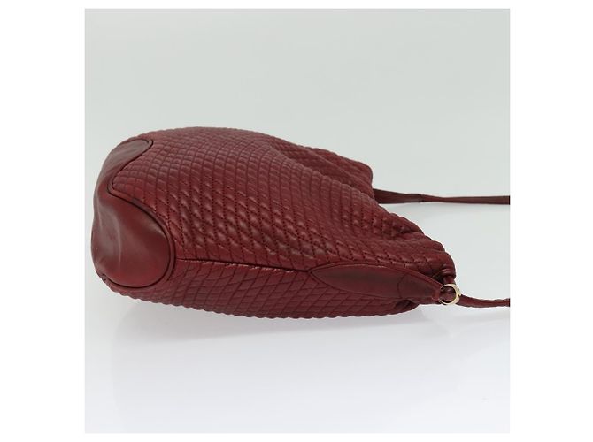 BALLY Borsa a Spalla in Pelle Rossa Dorata Auth 129654 Rosso D'oro - vista 4