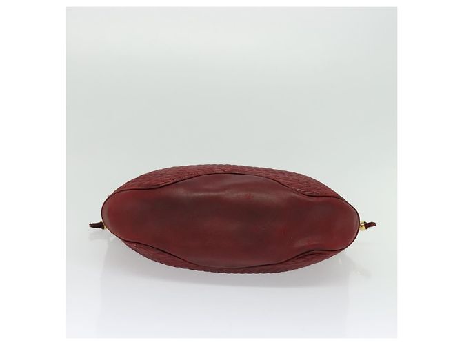 BALLY Borsa a Spalla in Pelle Rossa Dorata Auth 129654 Rosso D'oro - vista 5