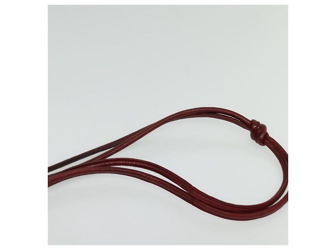 BALLY Borsa a Spalla in Pelle Rossa Dorata Auth 129654 Rosso D'oro - vista 8
